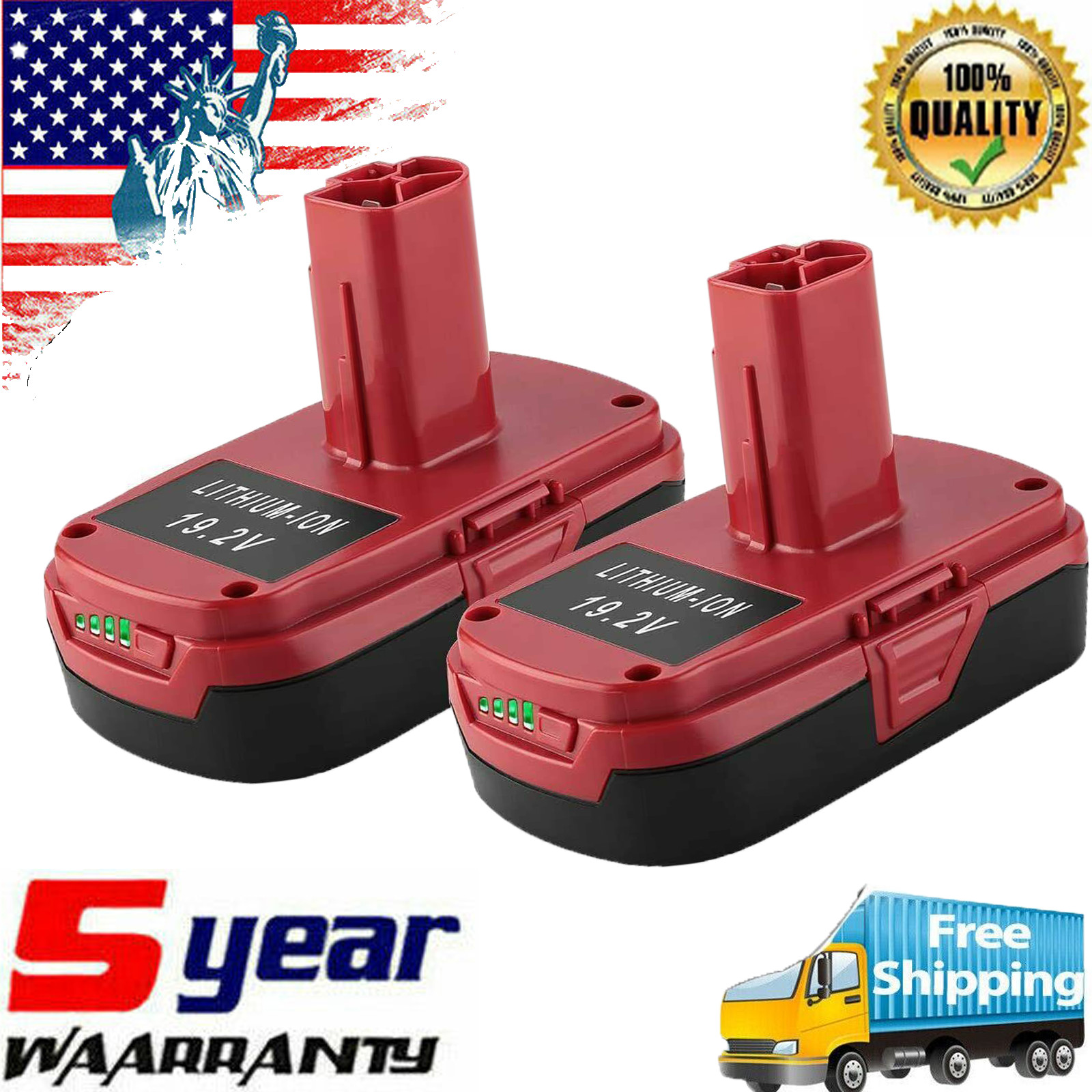 US For Craftsman DieHard C3 19.2V Volt XCP lithium-ion Battery 5166 PP2011 11375