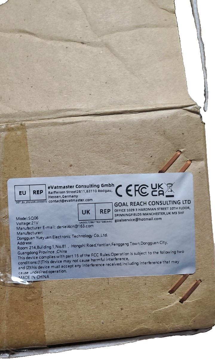 EAFC – Rechargeable Battery – Power Washer – With All Accessories