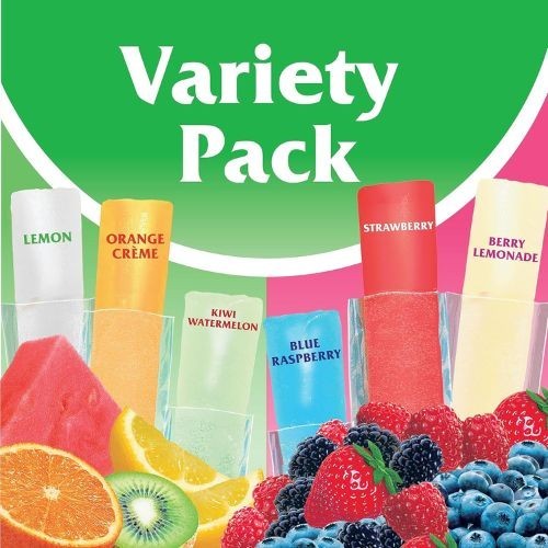 Wyler’s Authentic Italian Ice 2oz bars 96ct Fat Free Freezer-Assorted Flavors