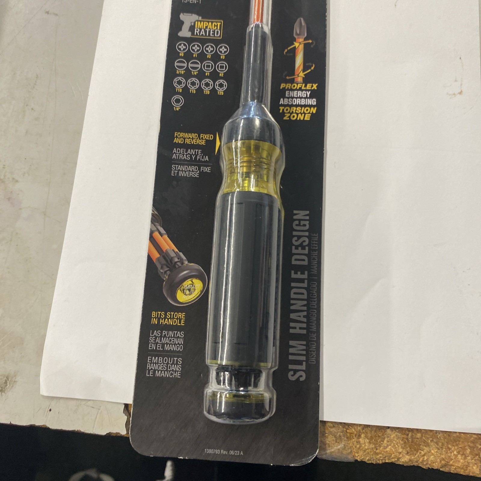 Klein Tools 32313HD 13-in-1 Ratcheting Impact Rated Screwdriver
