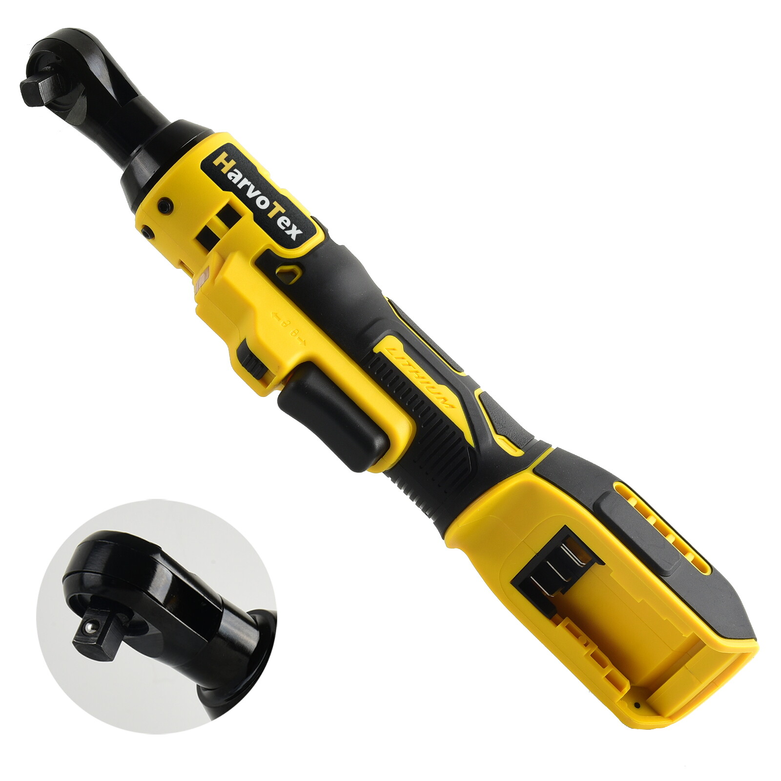 Brushless Cordless Electric Ratchet Wrench 3/8″ for Dewalt 20V Li-Ion Battery