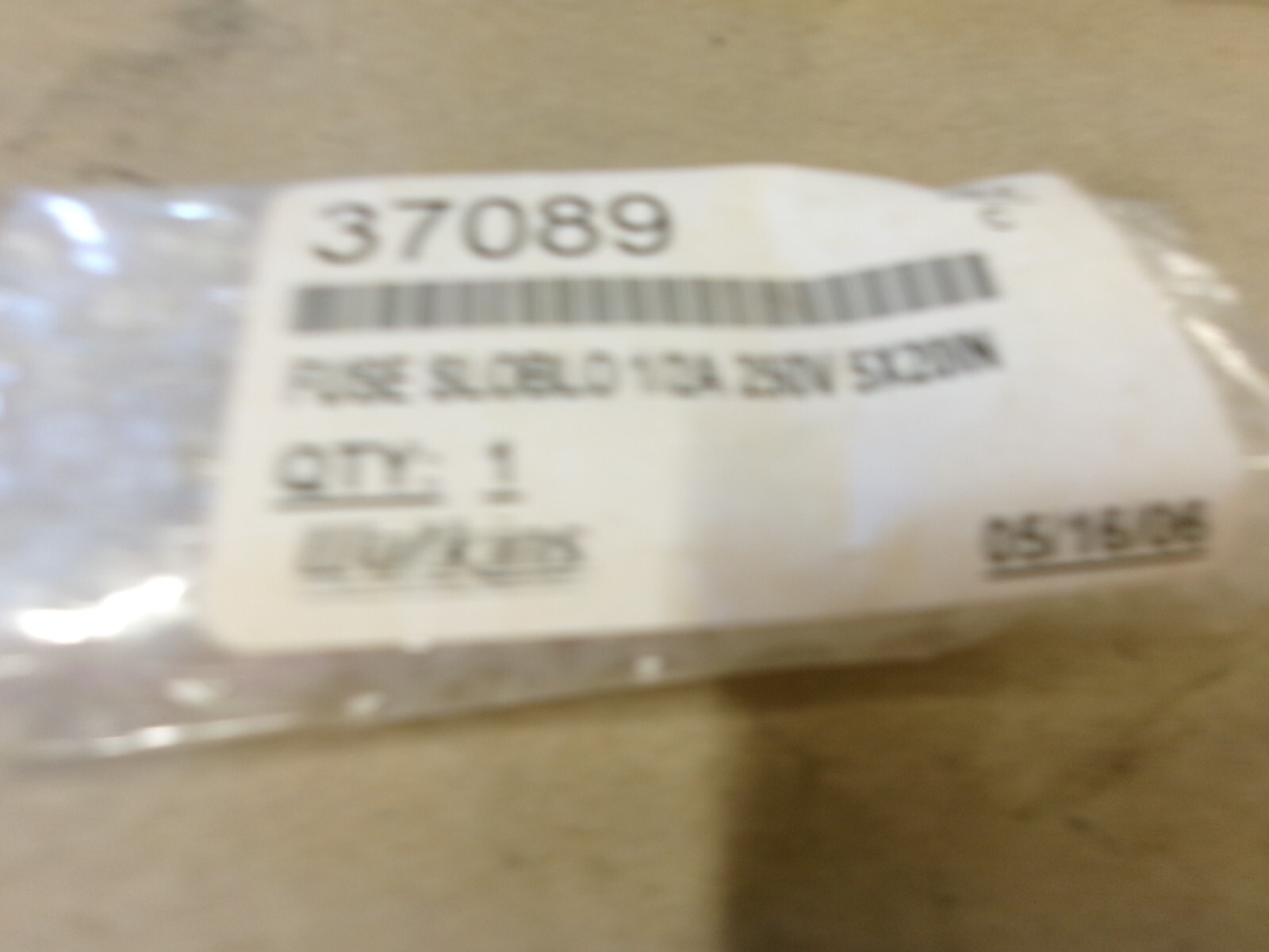 WATKINS 37089 FUSE 1/2 AMP 250 VOLT 5 X 20 INCH