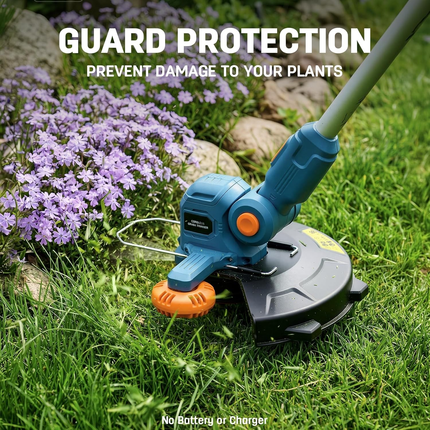 12″ Cordless 2-in-1 String Trimmer Compatible with Makita 18V Battery(Tool Only)