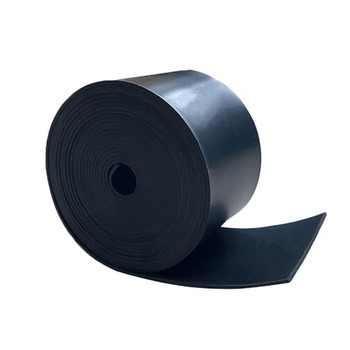 Solid Rubber Sheets,Rolls & Strips 1/16 (.062)” Thick X 2″ Wide X 10’Long,