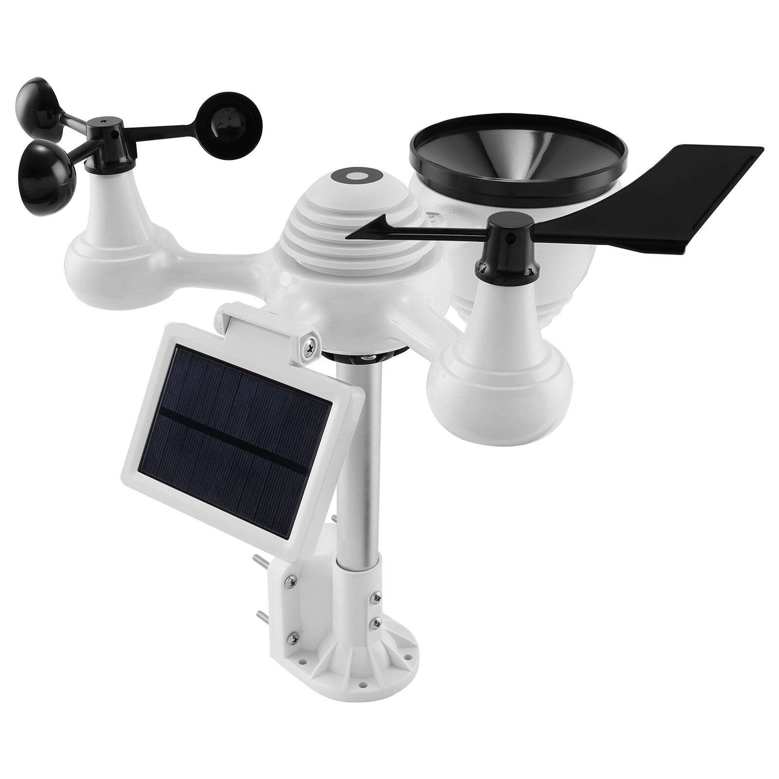 7-in-1 Wi-Fi Weather Station 7.5 in Color Display Wireless Outdoor Sensor