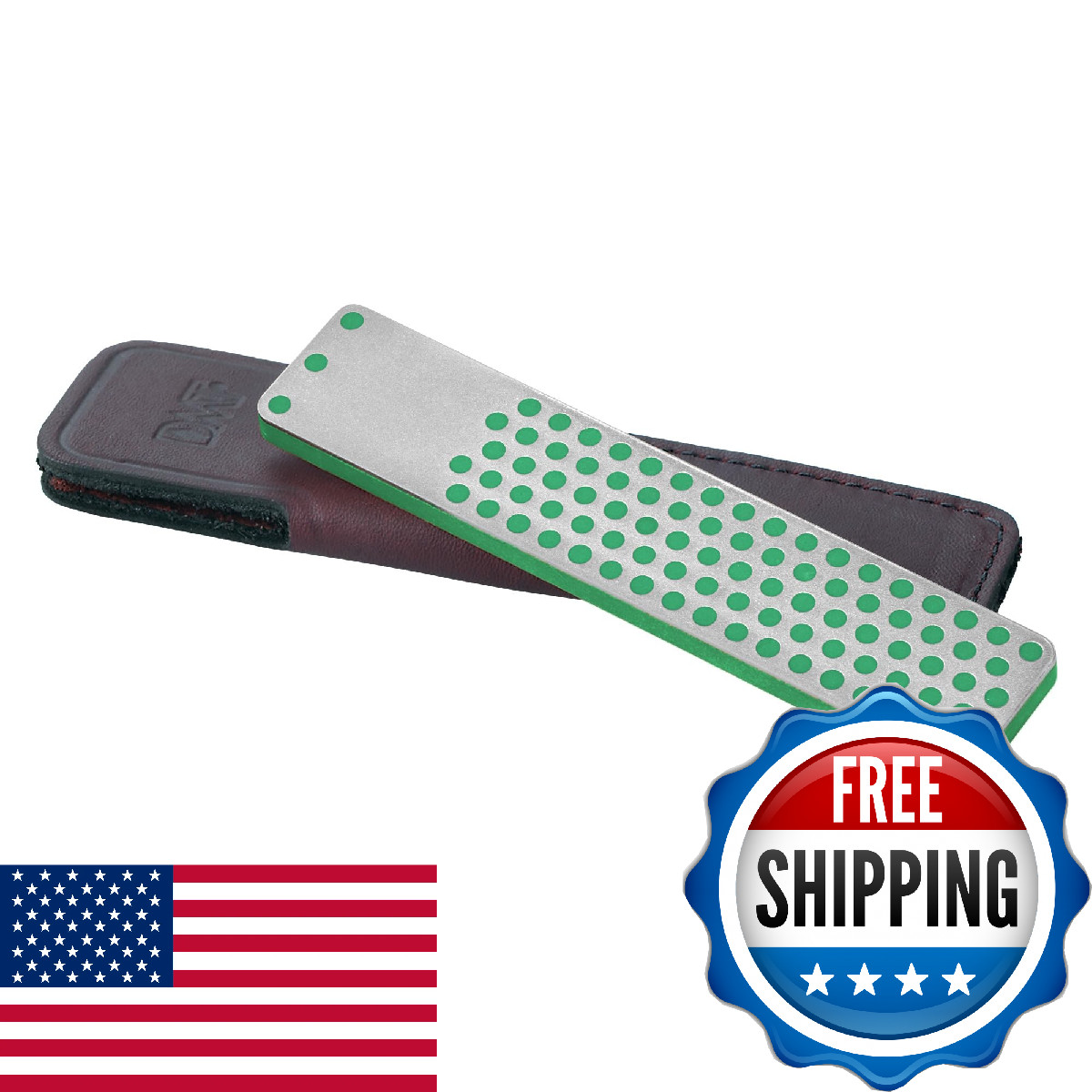 DMT 4in Machinist Diamond Whetstone Bench Sharpener Extra Fine Grit 1″ Continuou