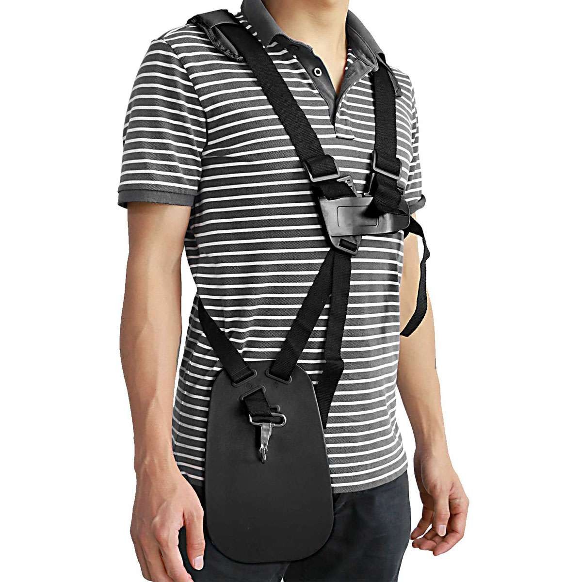 Trimmer Double Shoulder Strap Harness Weed Eater Wacker Grass Edger Universal