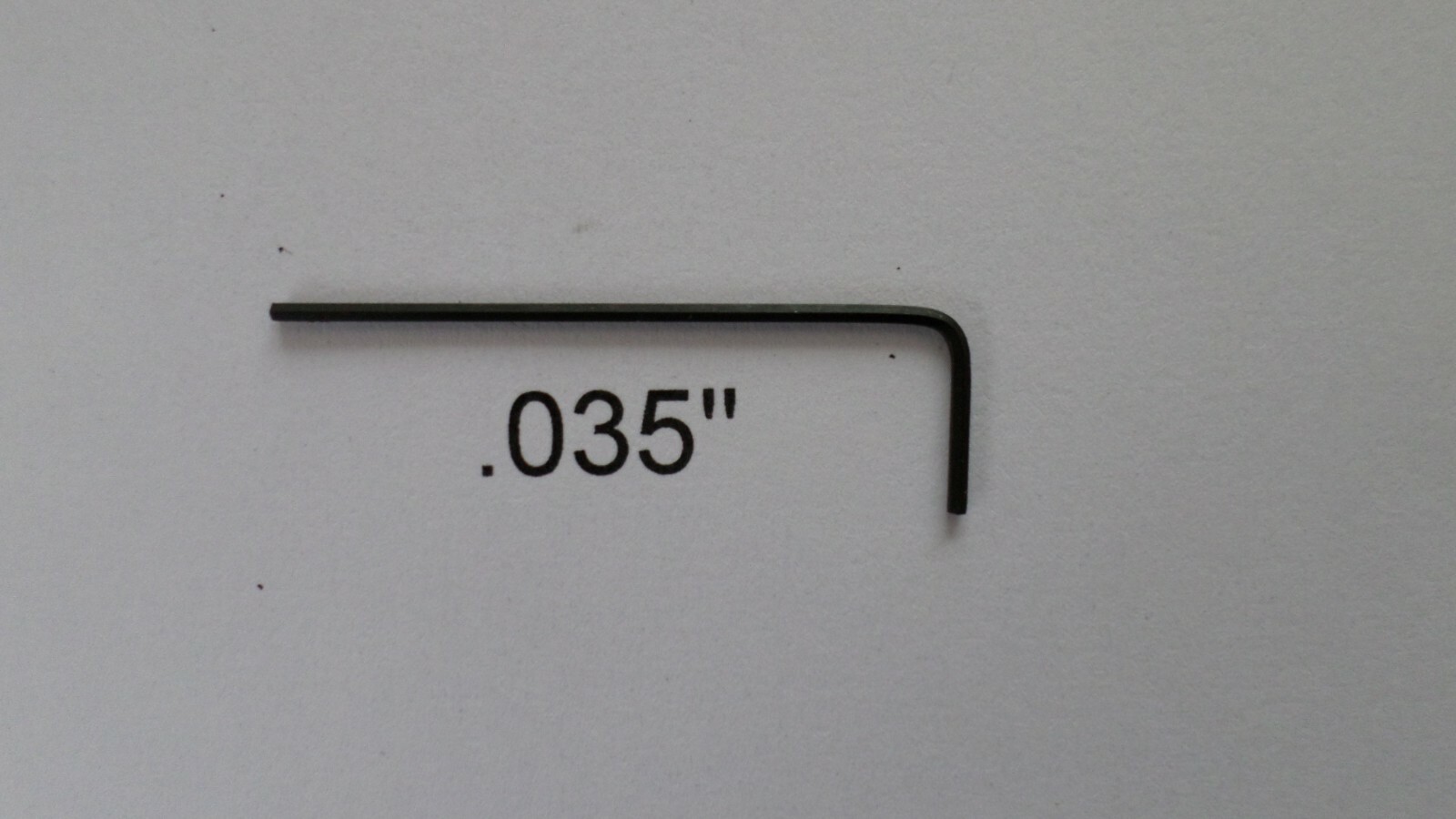Pick a Small Hex Key Allen Wrench -Mfg USA- .028, .035, .050, .062 1/16, 5/64