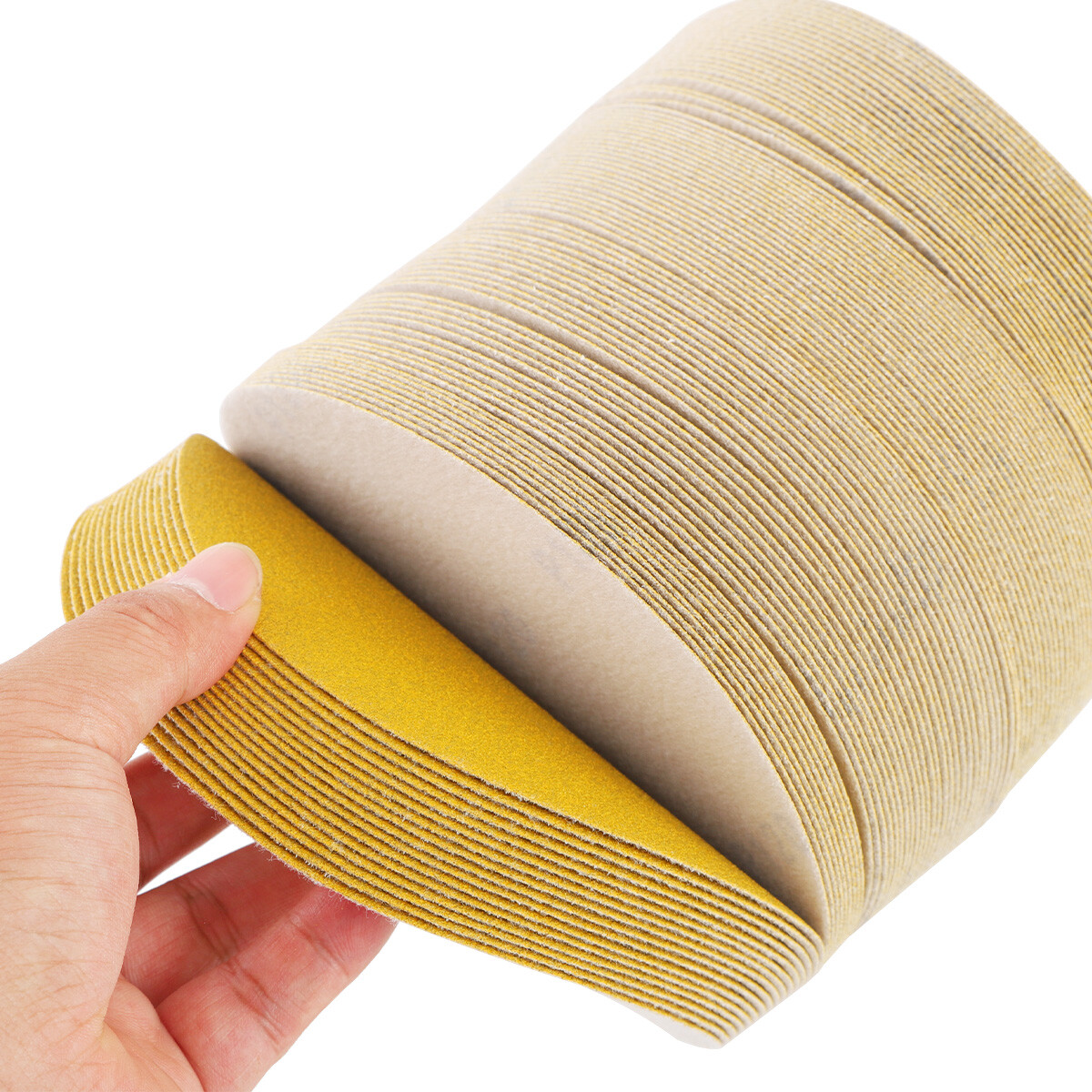 100Pcs 6 Inch Sanding Disc 60-800 Grit Hook and Loop Sandpaper Sanding Disc
