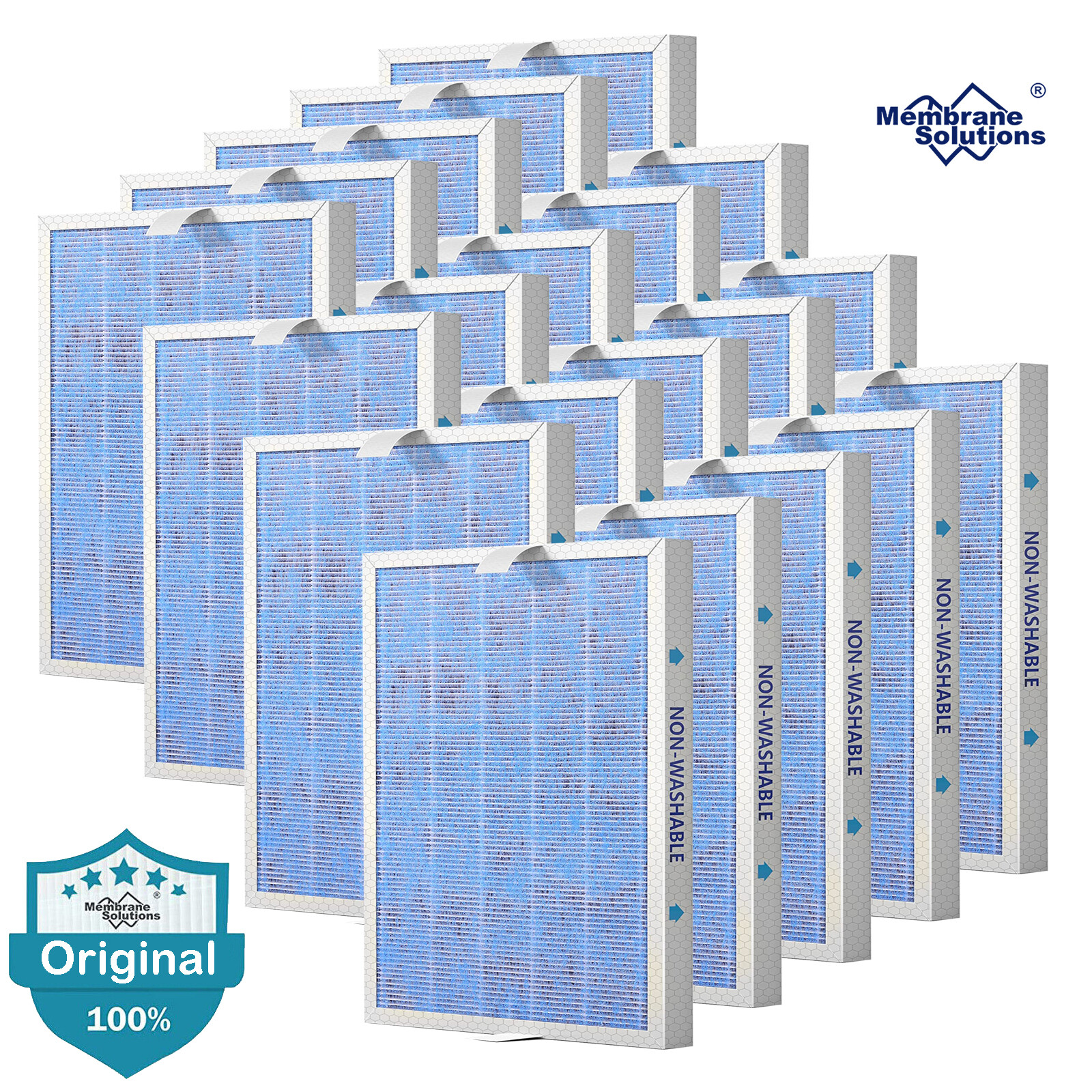 Original 3-in-1 H13 True HEPA Filter Replacement for MSA3/MSA3S/MSA3-W 1-20 Pack