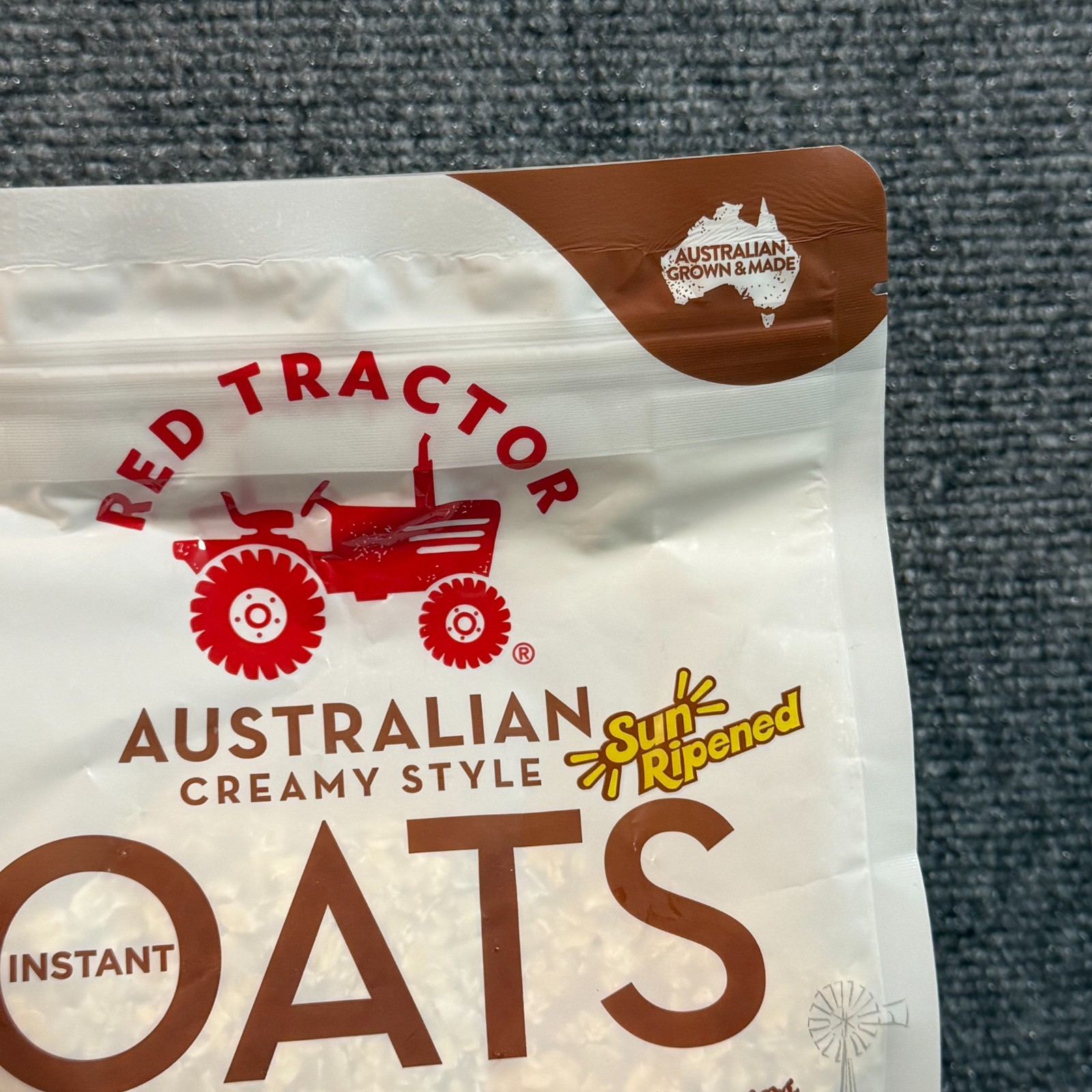 Red Tractor Australian Creamy Style Instant Oats | 2 Pack of 32oz (4 lb.) | NEW