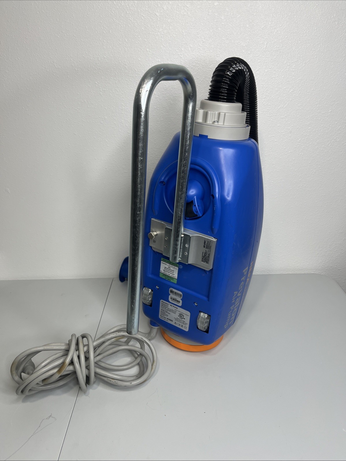 HEPA Equipped Prevalon AirPump 7455 with Wall Mount- Tested
