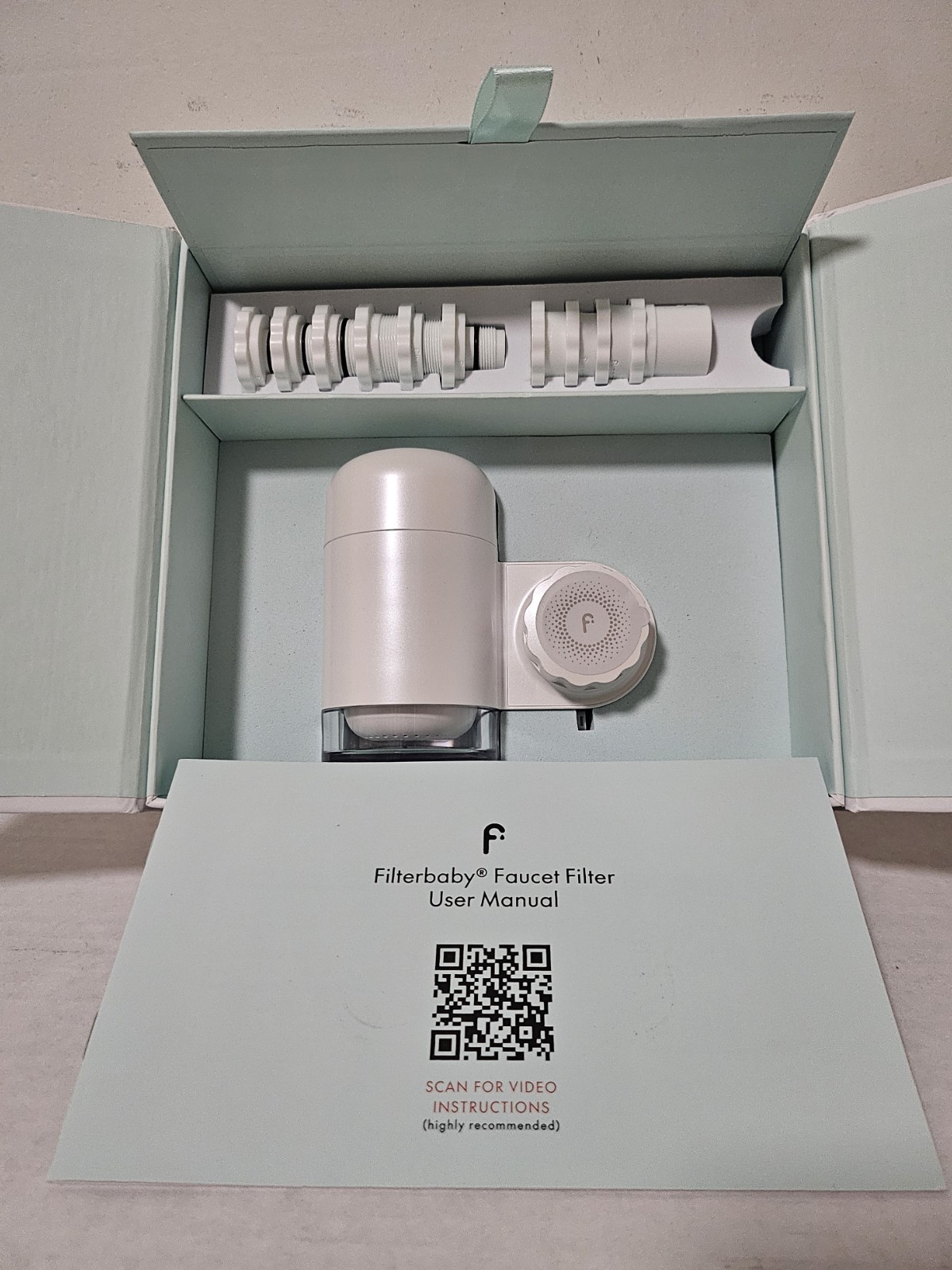 Filterbaby 2.0 Faucet Water Filter Skincare in White – New Sealed!