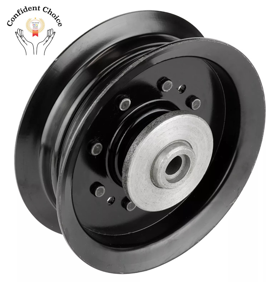 Flat Idler Pulley 54″ for Husqvarna YTH26V54 YTH2754 Z254F Z254I YTH2454 54 Deck