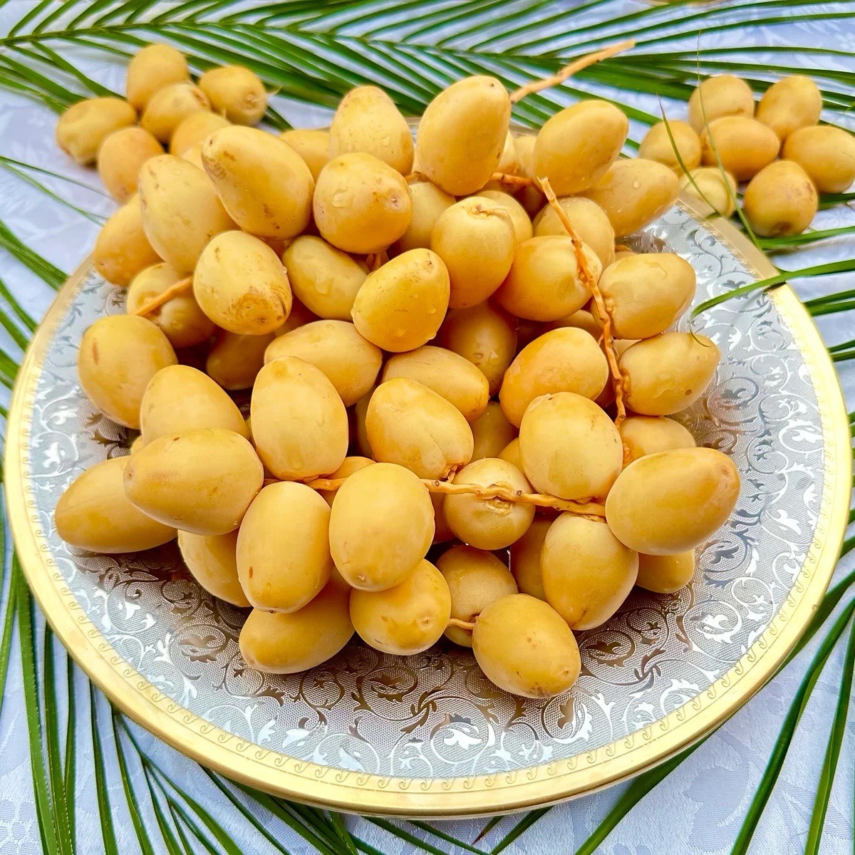 7 LBS FRESH YELLOW BARHI DATES