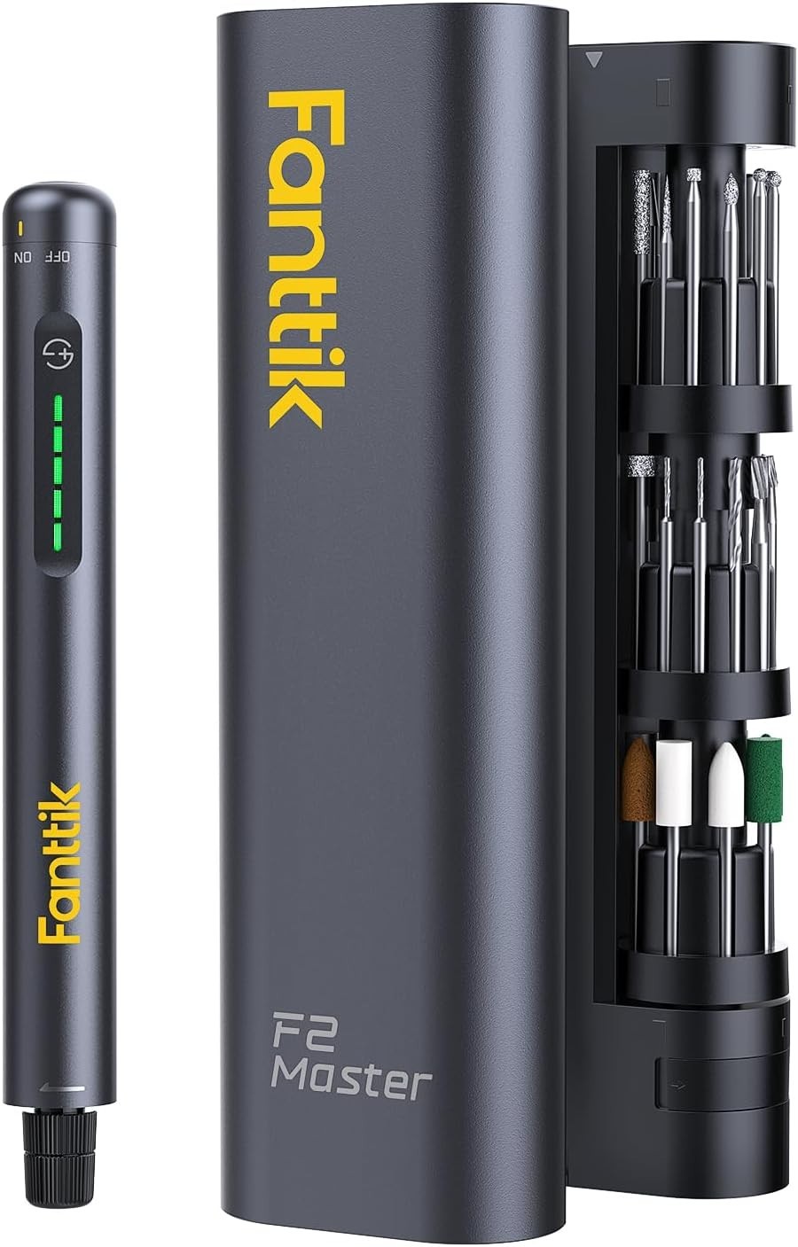 Fanttik F2 Master Mini Cordless Rotary Tool Kit, NeoPulse Motor, 5 Speed, 25000