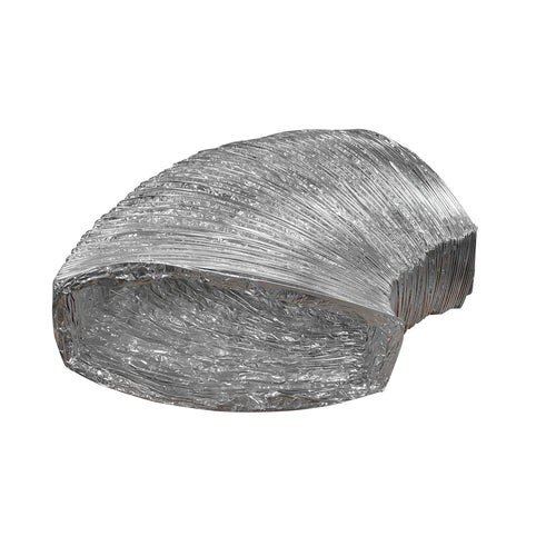 Rectangular Aluminum Flexible Duct 2022302159 FLEX DUCT 4″ x 14″ x 8′ Heating AC