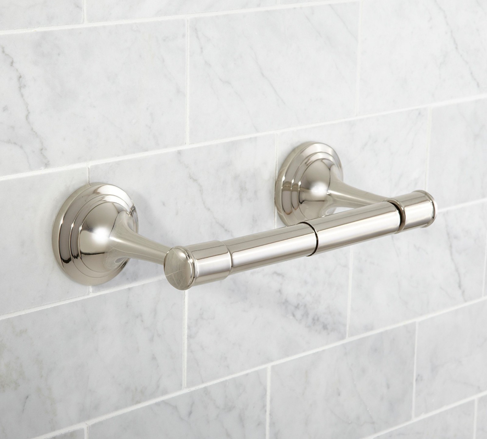 Bestseller Pottery Barn Mercer Toilet Paper Holder Polished Nickel