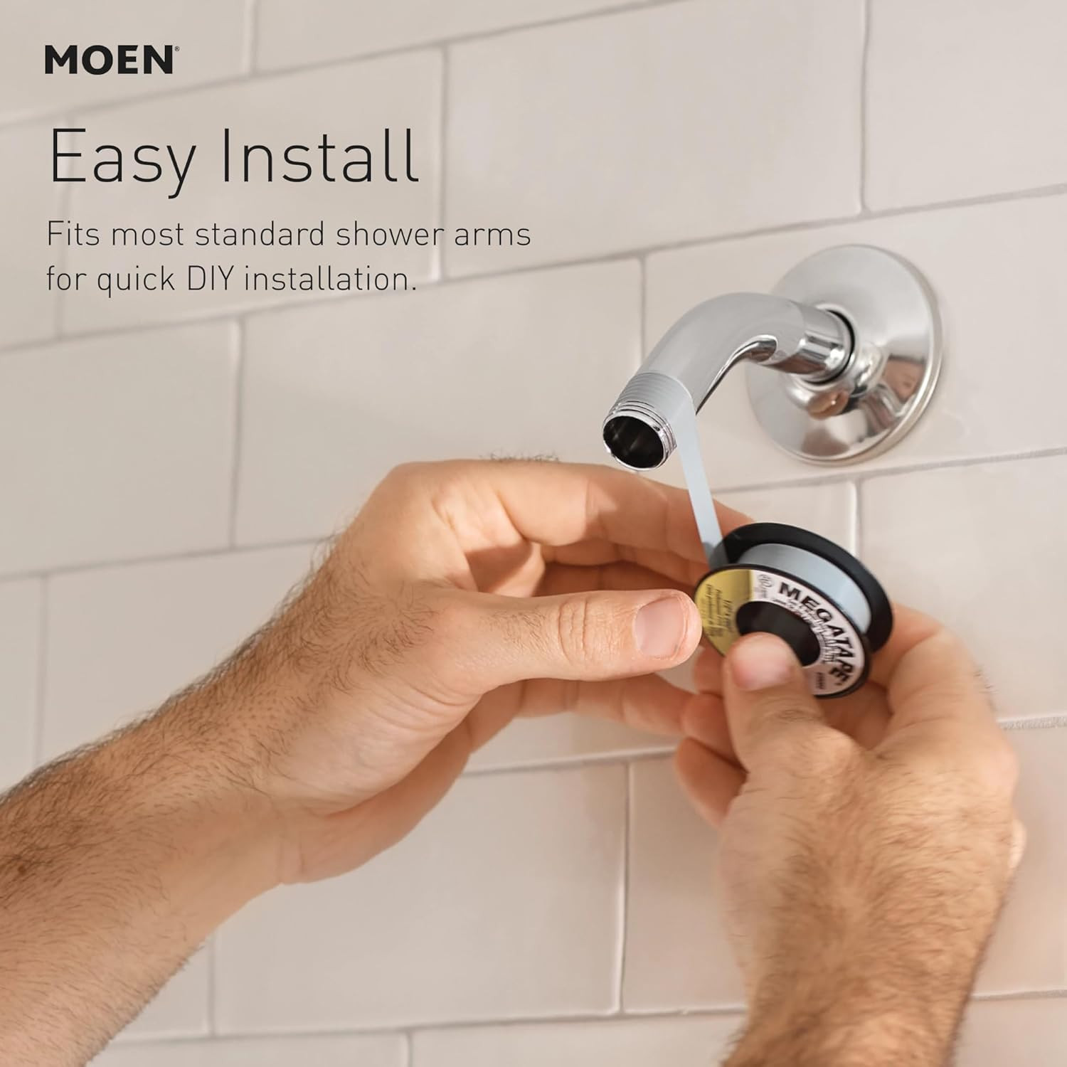 Moen Engage Magnetix Shower Head with Handheld Sprayer, 6 Spray Functions, Spot