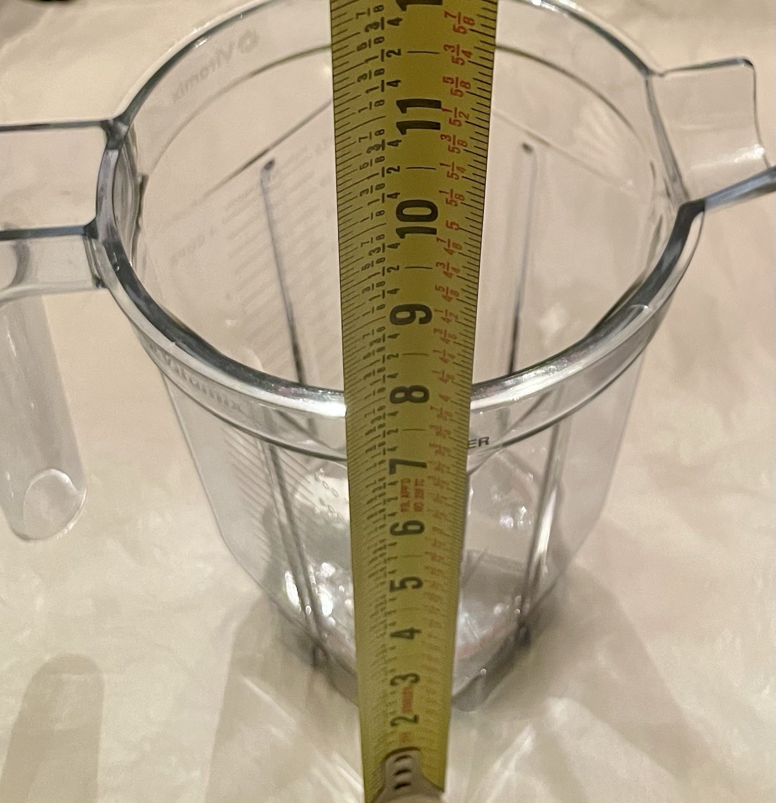 Vitamix Pitcher 32oz Rubber Lid & Plunger Tamper Stick Grey Read Description