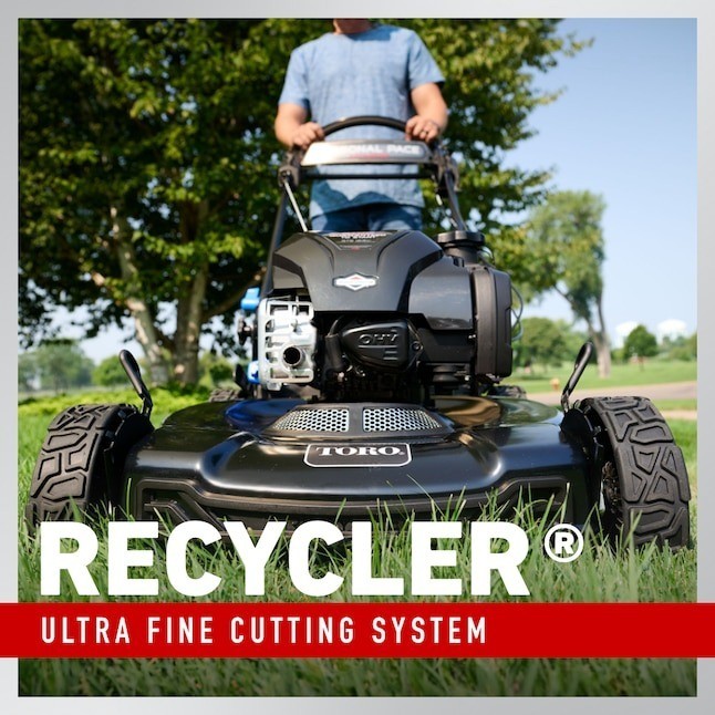 Toro Recycler Max 22in Self Propelled Gas Lawn Mower 163cc Briggs Stratton