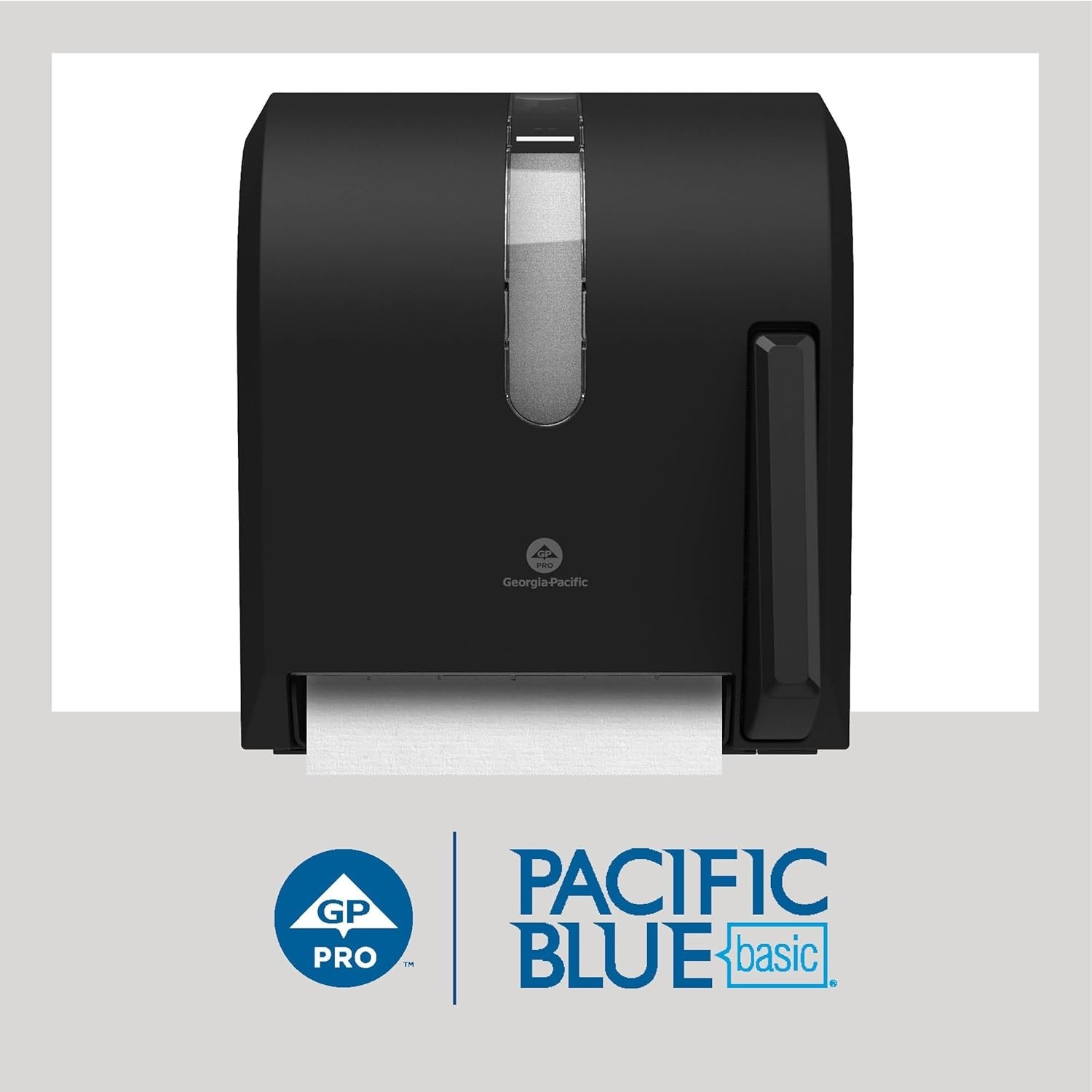 Pacific Blue Basic Recycled Paper Towel Rolls by GP PRO , White, 26601, 800 F…