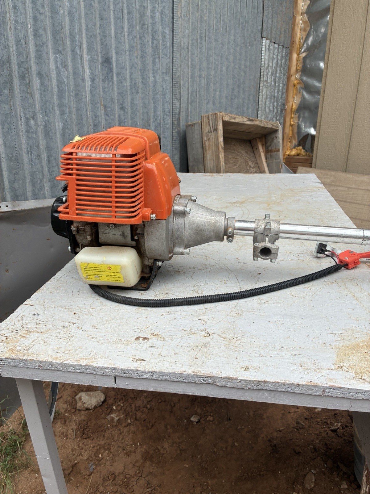 VEVOR 31cc 4 cycle project motor for water pump or generator DIY 2 hrs on motor