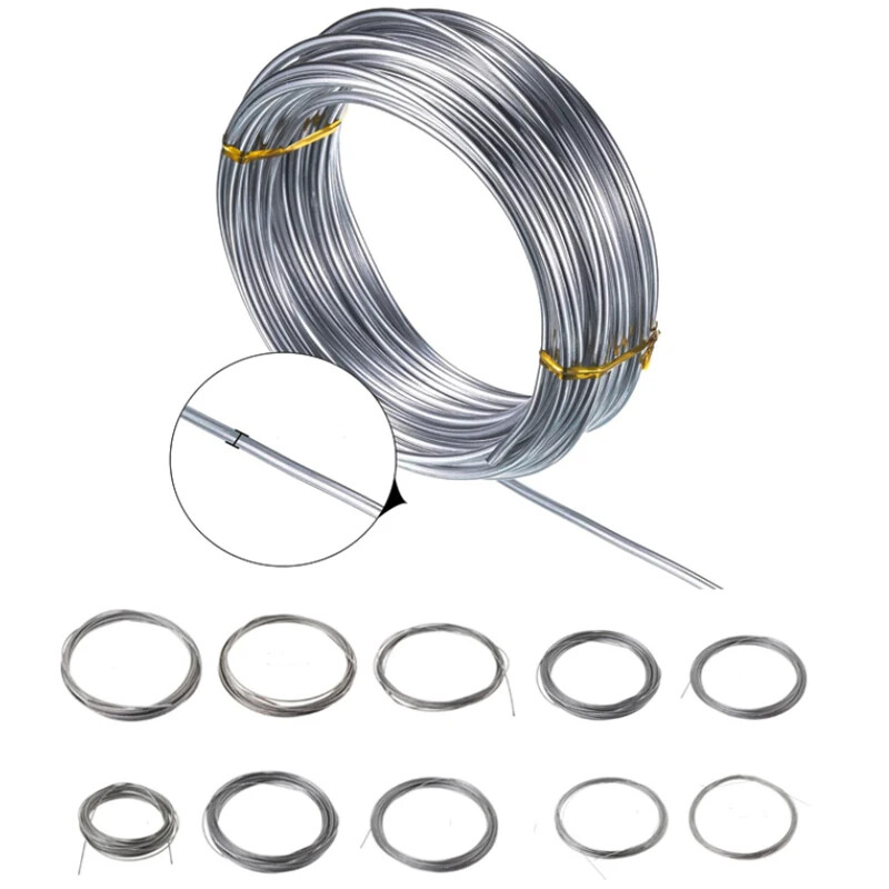 304 Stainles Steel Soft/hard Steel Wire Diameter 0.02-3mm Single Strand Lashing