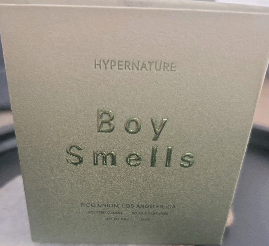 Boy Smells Hypernature Agua De Jardin, 8.5 oz Candle New In Box