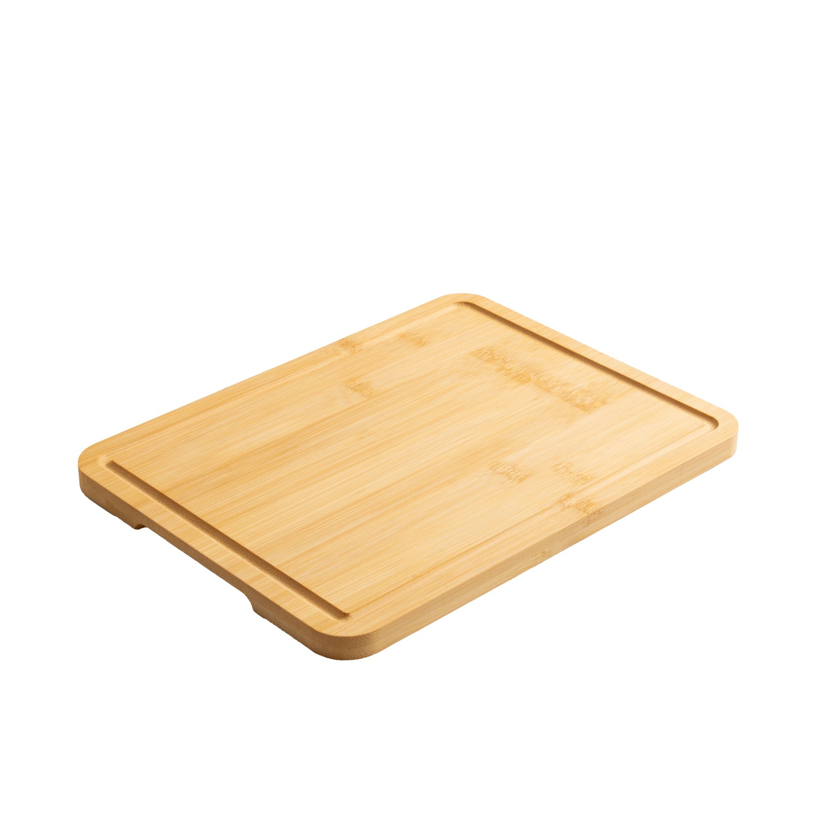 8.5″ x 11″ Non-Slip Bamboo Cutting Board, 100% Natural Bamboo Color
