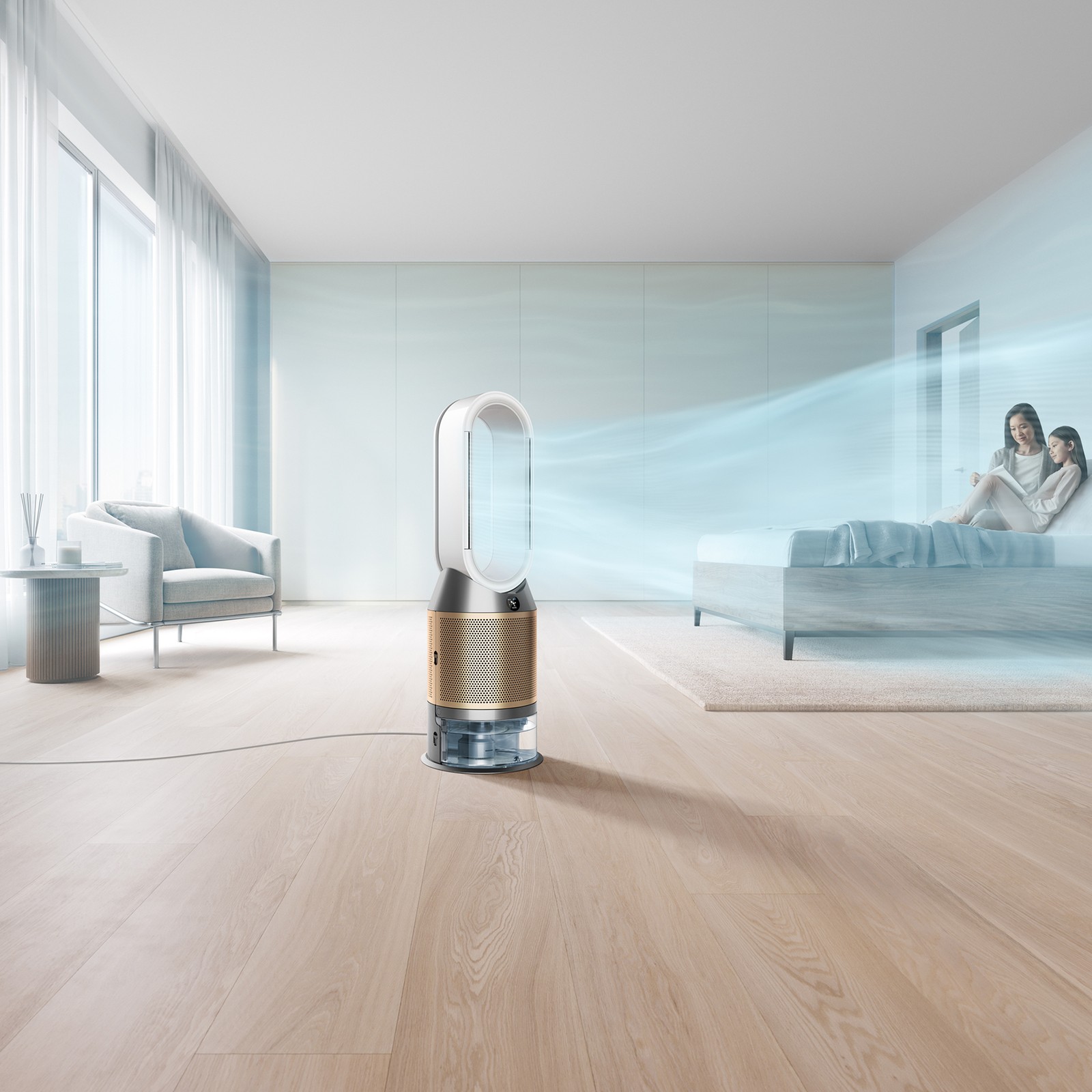 Dyson Purifier Humidify+Cool Formaldehyde™ PH04 | Nickel/Gold | Refurbished