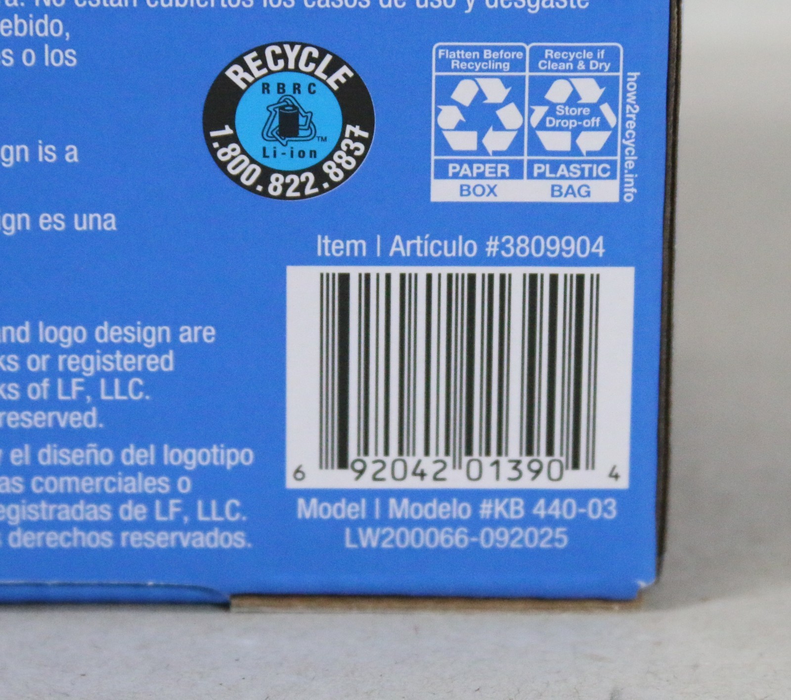 BRAND NEW Kobalt 40V Max 4.0Ah Lithium-Ion Battery Model 3809904 Black