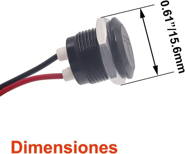 LED Indicator Pilot Dash Light (Battery/Alter Size: Battery/Alternator Warning