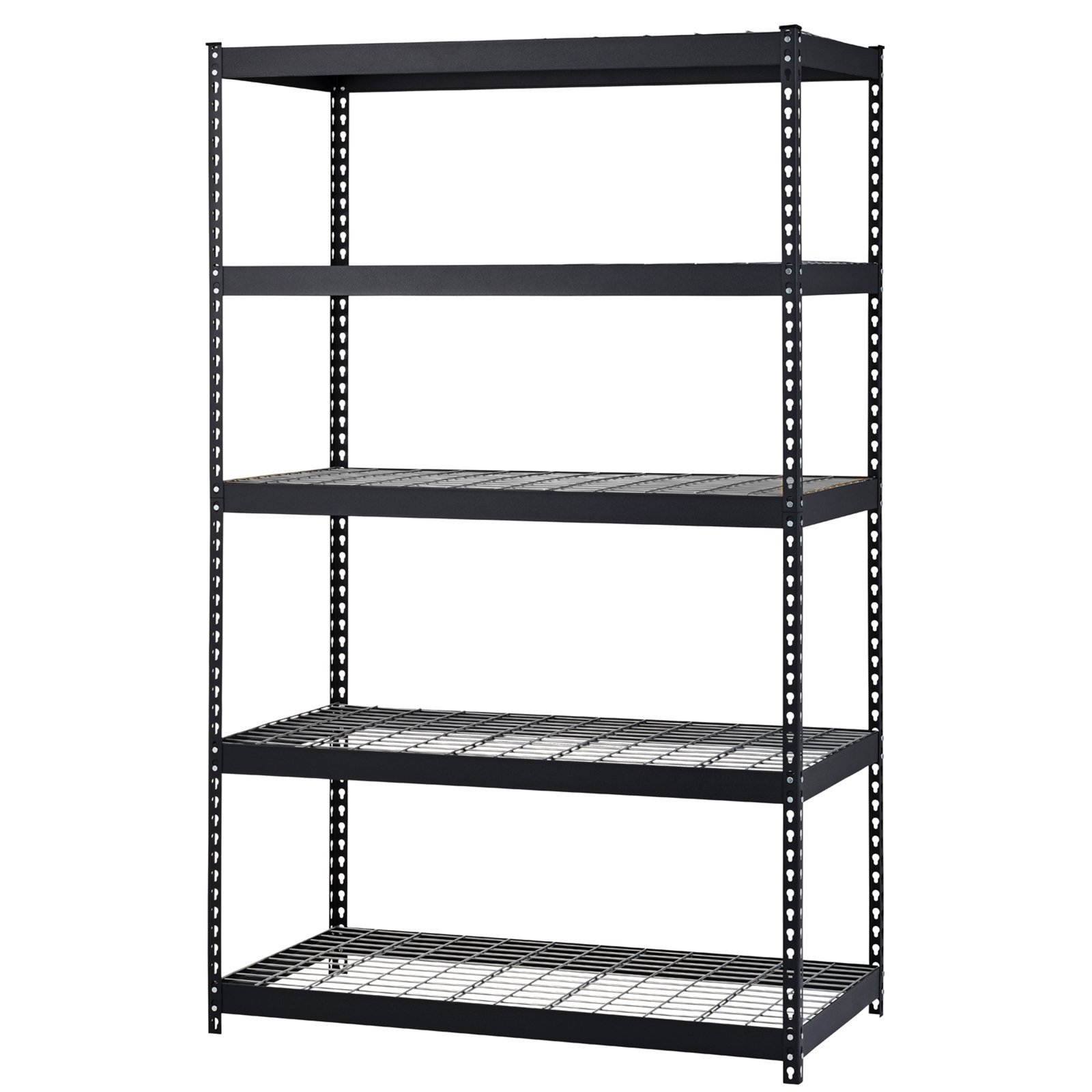 Edsal MROP4824W5B 5-Tier Steel Freestanding Shelving Unit