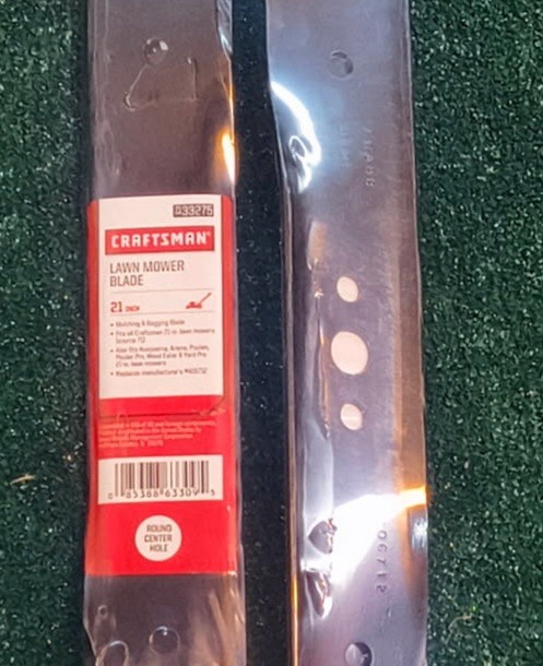 CASE OF 2 CRAFTSMAN 21″ LAWN MOWER MULCH / BAG BLADES 406712 532406712 OEM USA