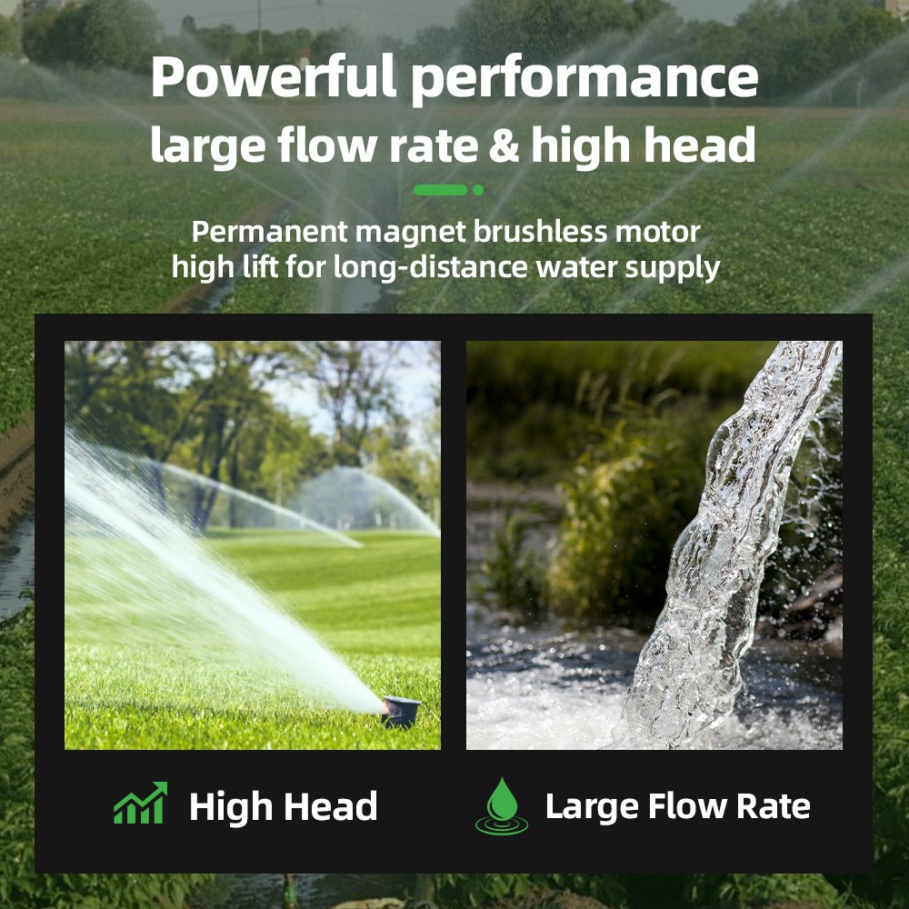 US STOCK DIFFUL 4inch AD solar water pump for draining 48V 0.8HP MPPT Controller