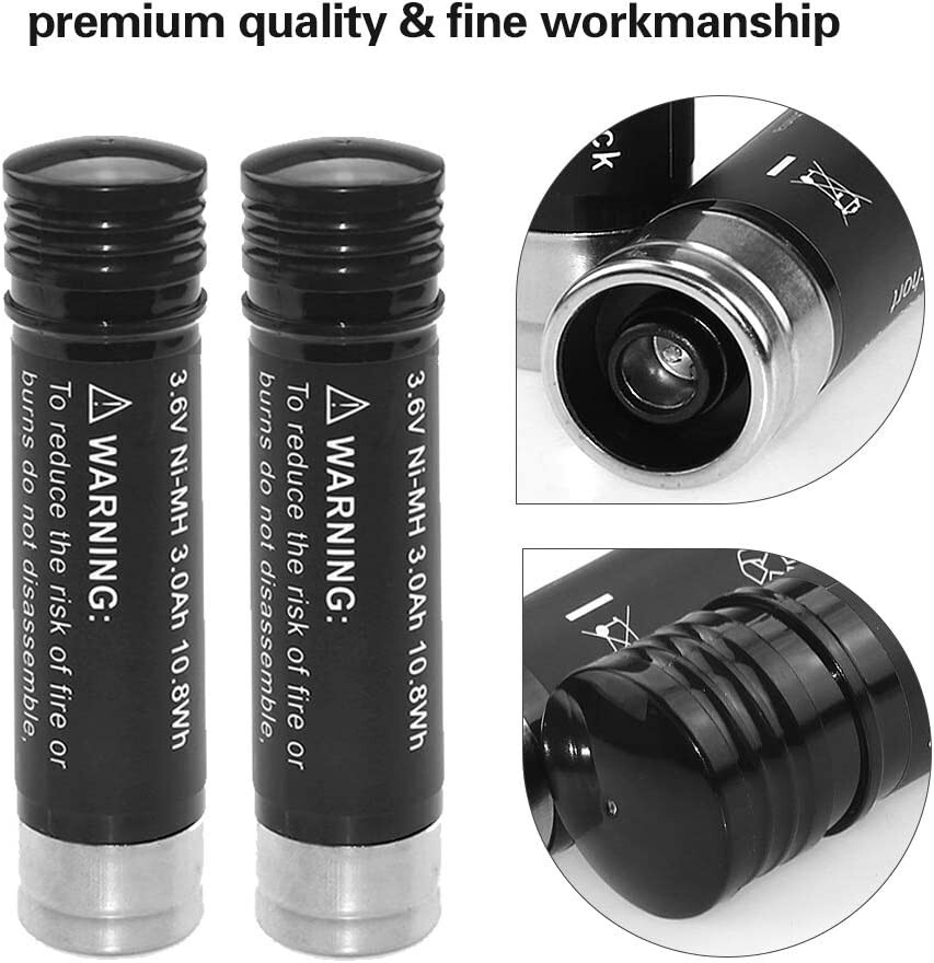 2/4PACK 3.6Ah For Black & Decker Versapak VP100 VP105 VP110 VP143 3.6V Battery