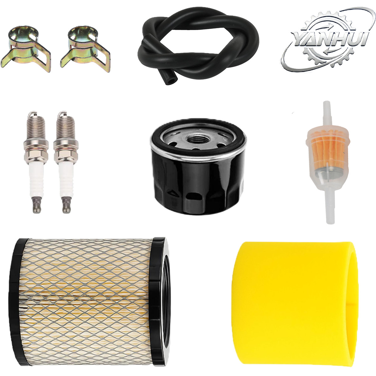 Air Filter Tune Up Kit For Husqvarna YTA22V46 YTH22V46 YTH24V48 HU800awd