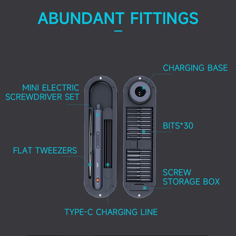 Mini Electric Screwdriver Rechargeable Electric Screwdriver