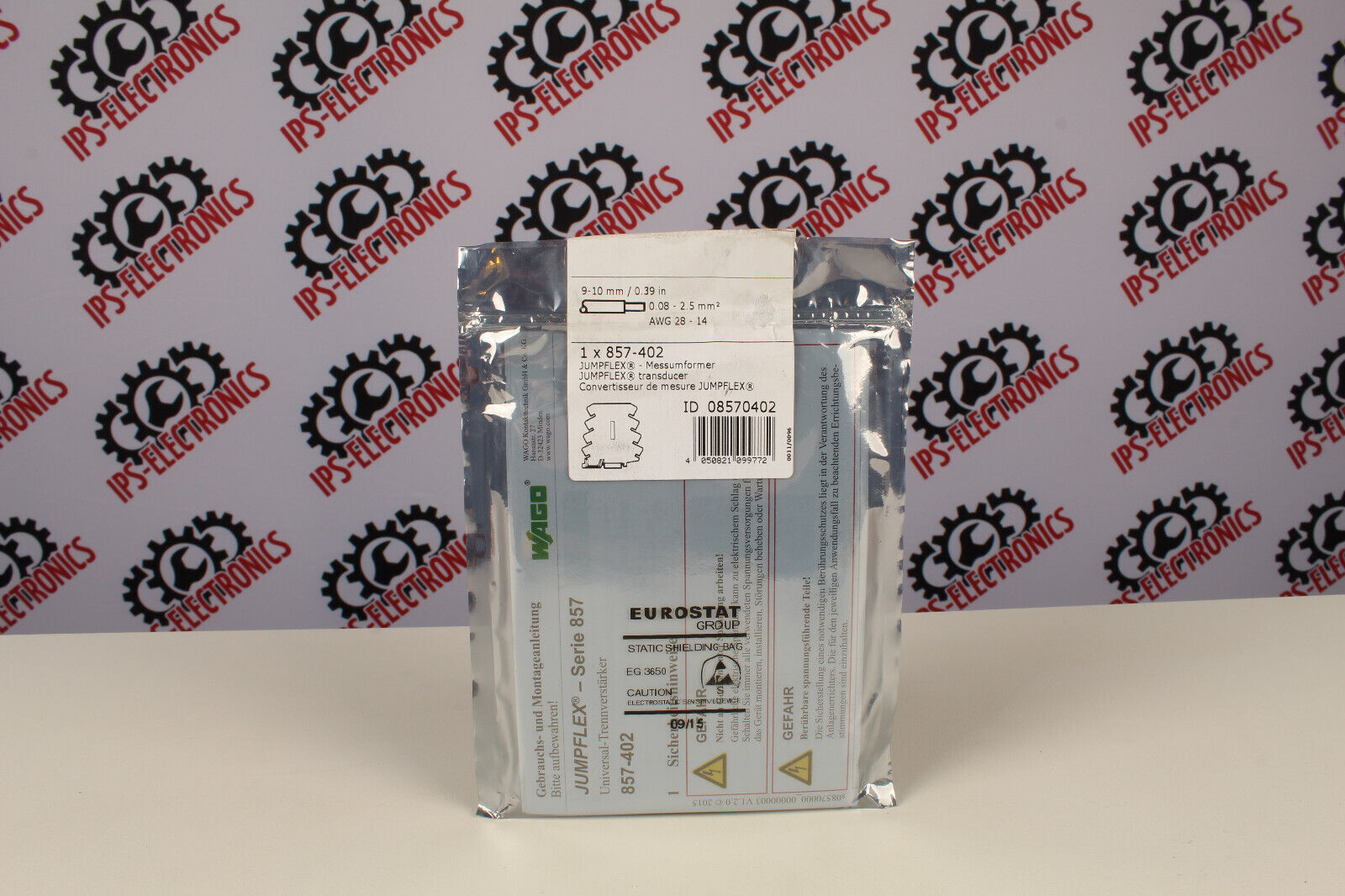 WAGO JUMPFLEX 857-402 (isolation relay) – 6 months warranty