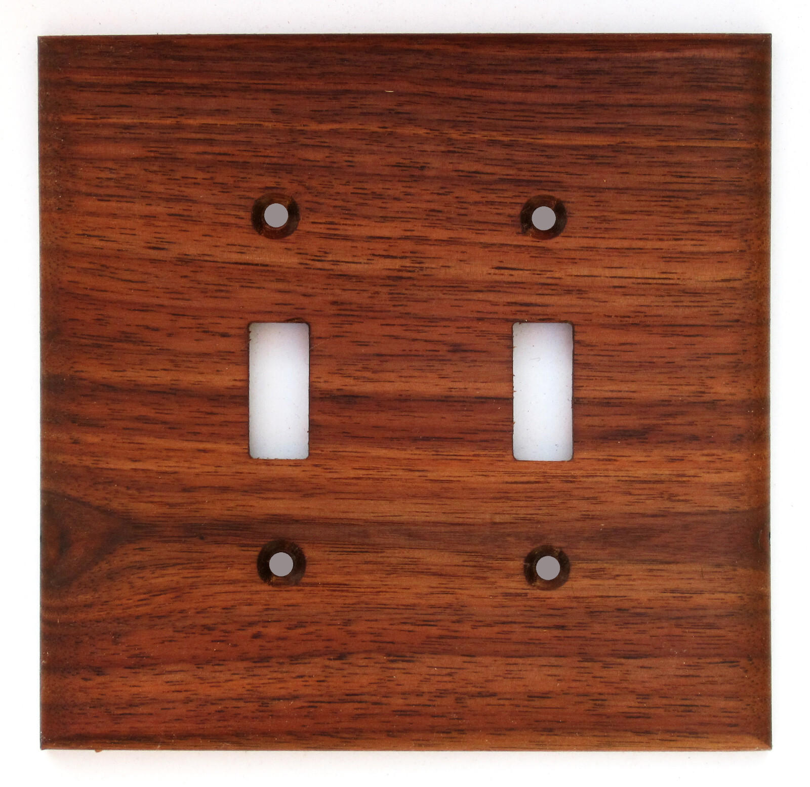 Solid Black Walnut Light Switch Plates/Covers Any Size +Custom