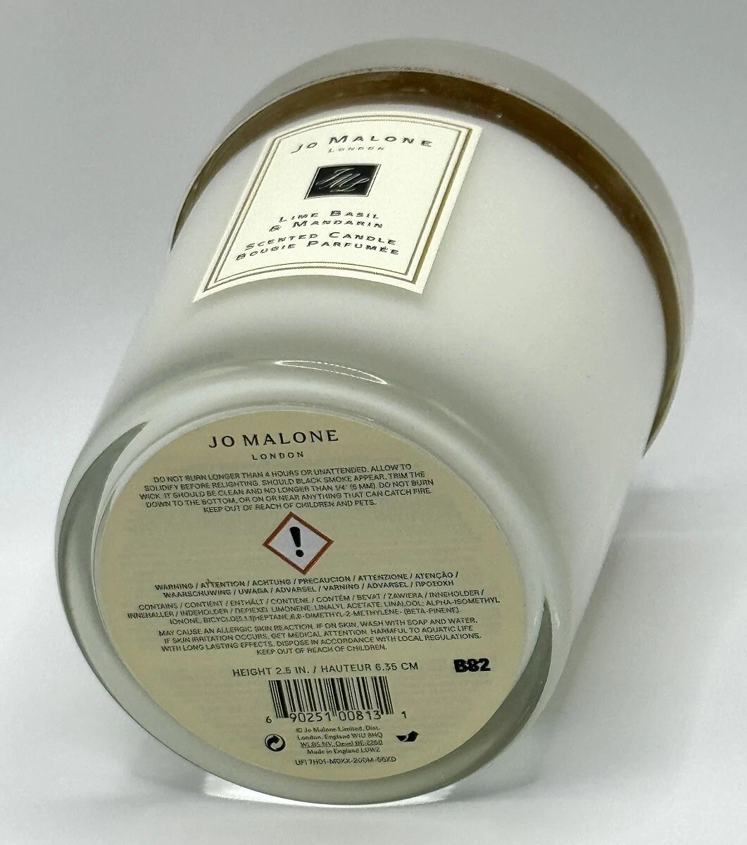 Jo Malone Lime Basil & Mandarin Scented Candle – 200g/7oz – 2.5 in NEW