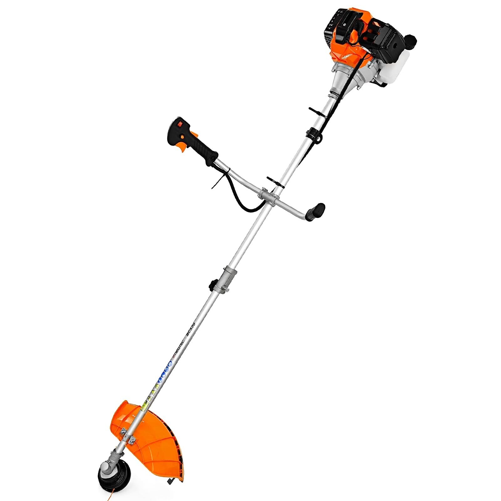 52cc Gas Grass String Trimmer Straight Shaft Gas Weed Eater Brush Cutter 2Stroke