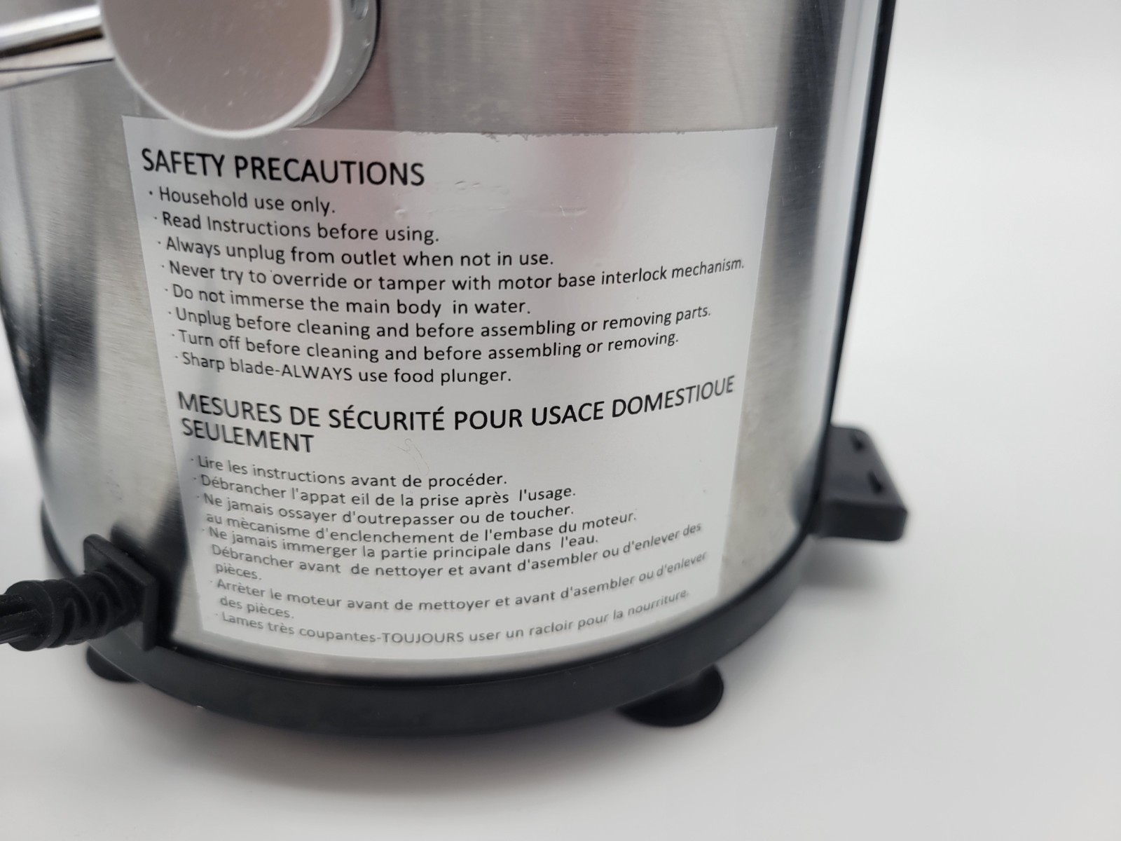 Juicer Machine, 800W Centrifugal Juicer Extractor with Wide Mouth for Fruit