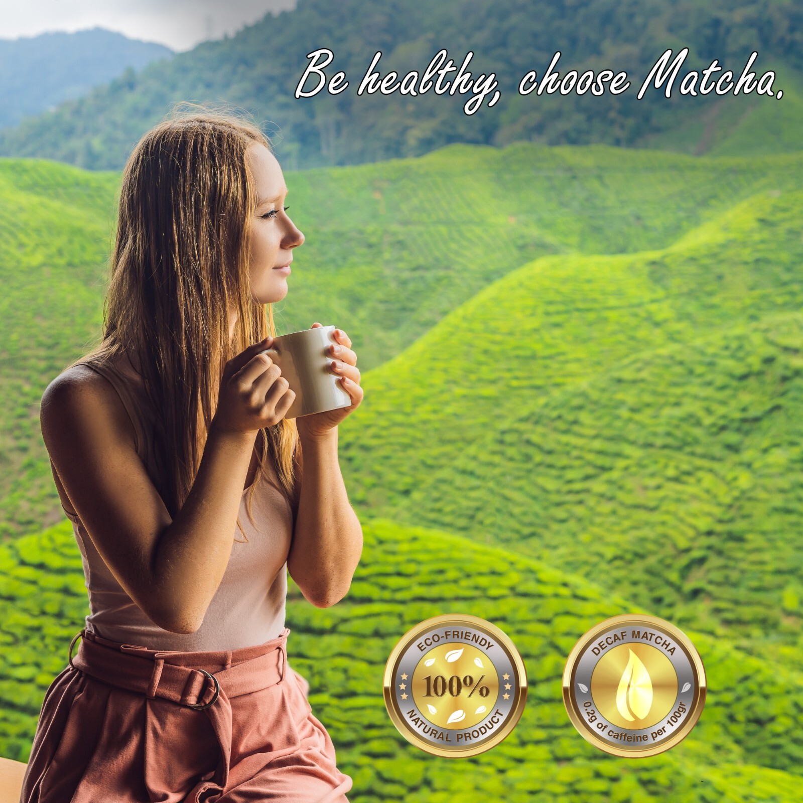 Matcha Green Tea Powder – Highest Ceremonial Grade – Japan Origin – 3.5oz(100g)