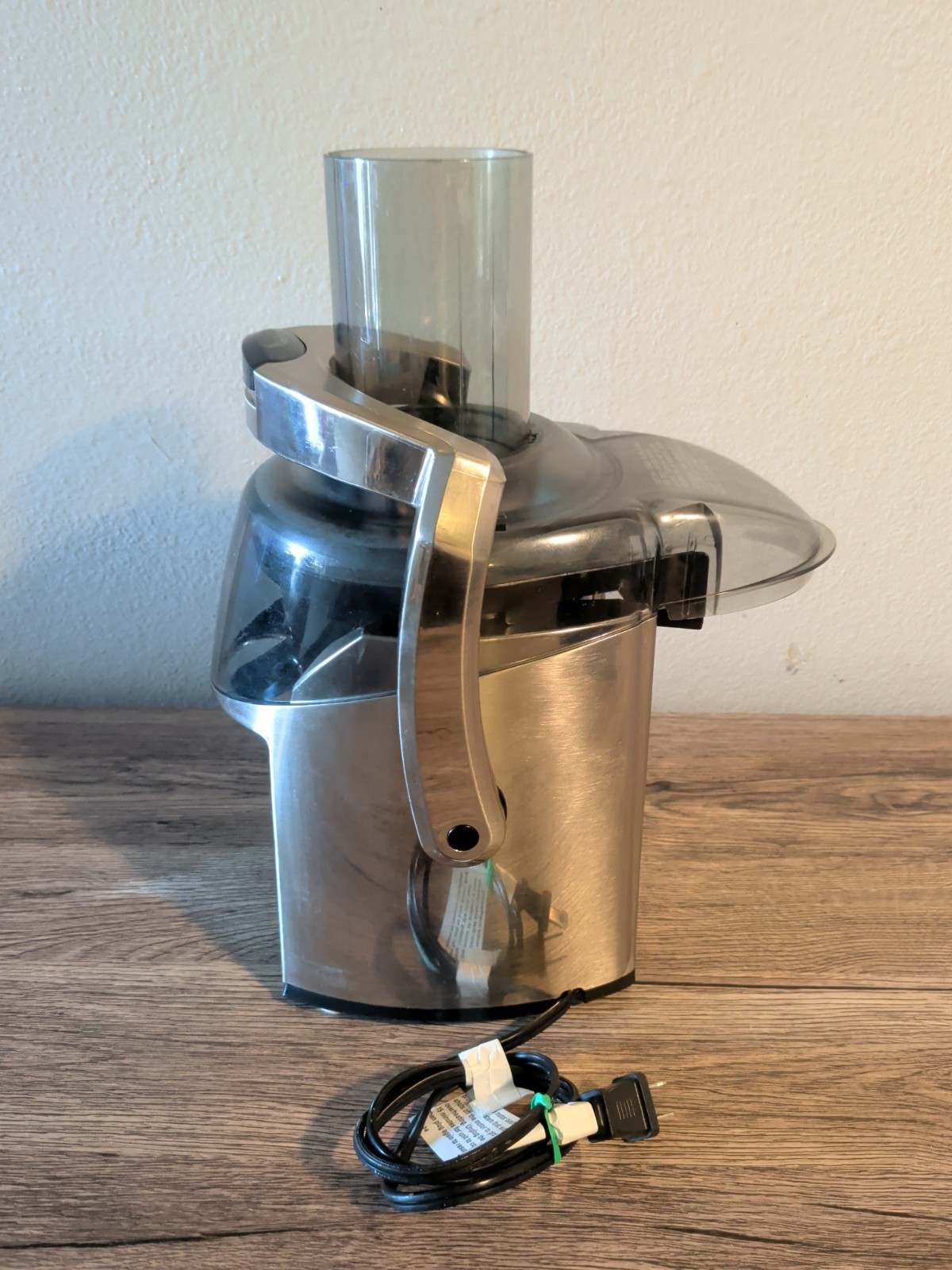 Juiceman JM400 Stainless Steel 700W Electric Centrifugal Juicer Hi Low Speed