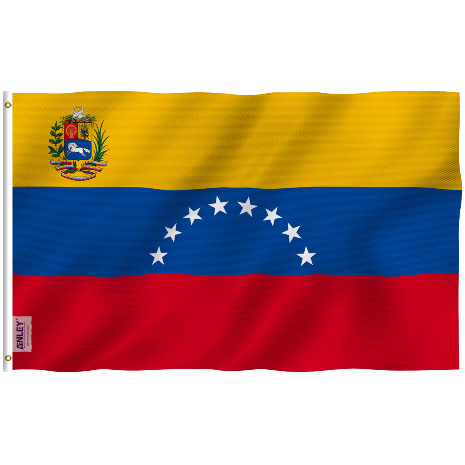 ANLEY Fly Breeze 3×5 Ft Venezuela 8 Stars Flag Double Stitched Polyester