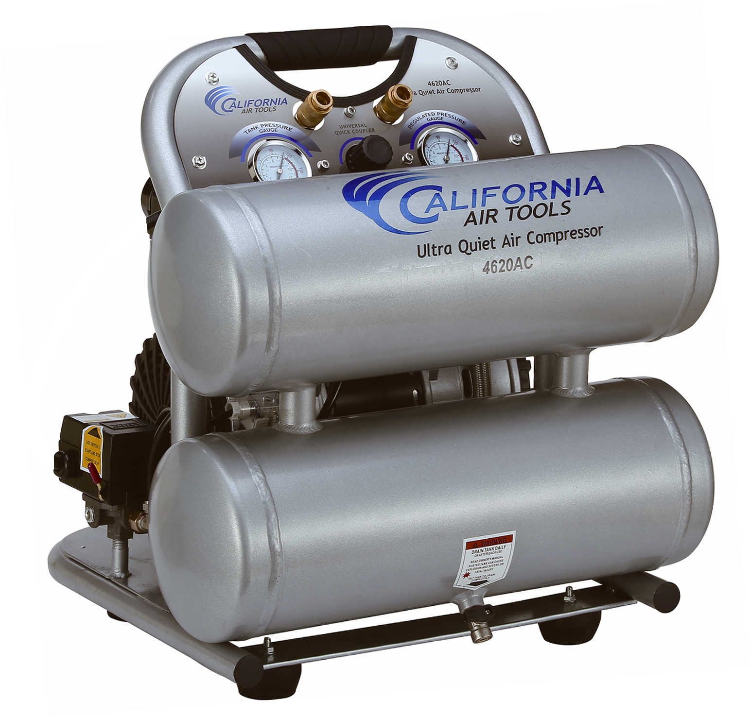 California Air Tools 4620AC Ultra Quiet & Oil-Free Air Compressor – USED