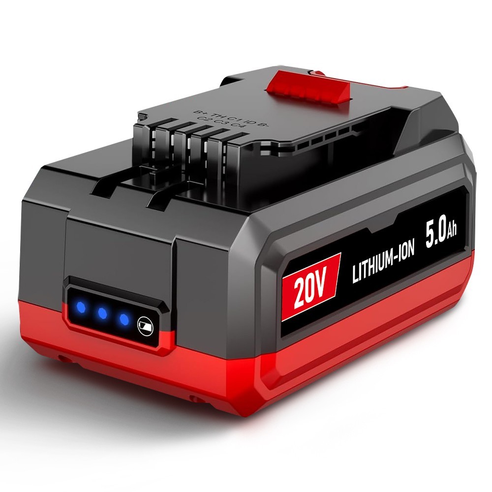 20V 5Ah Lithium-Ion Replacement Battery Pack for Bauer 20V Cordless Power Tools