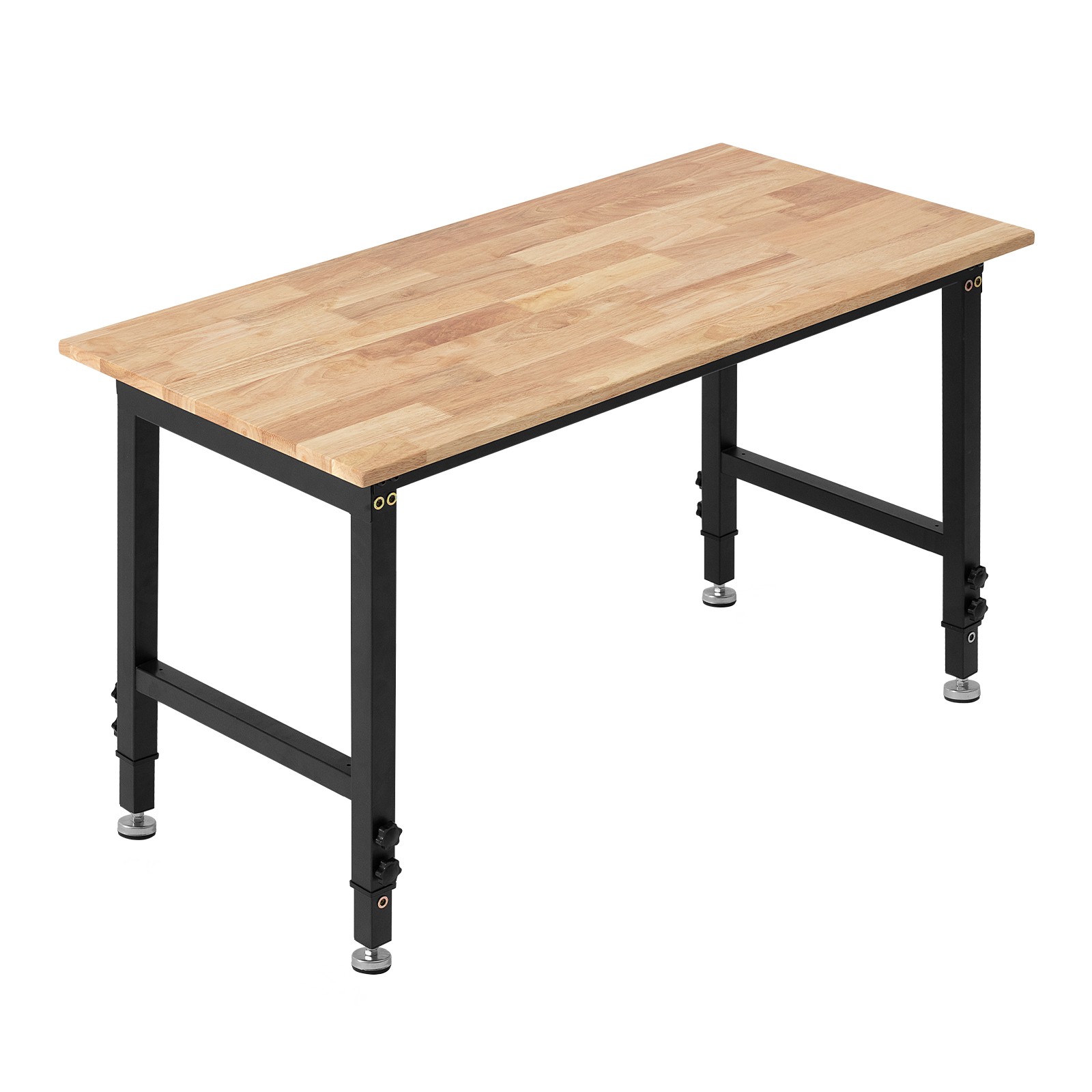 Uimoso 48 x 24 in Adjustable Workbench with 1500 lbs Capacity and Oak Wood Top